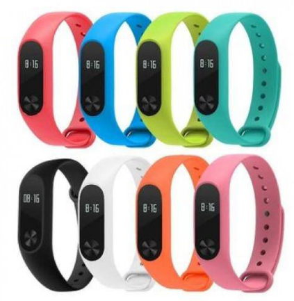 بند سیلیکونی رنگی می بند دو (Mi Band 2) رنگبندی کامل