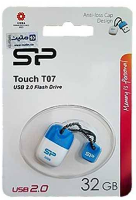 فلش مموری سیلیکون پاور 32 گیگابایت مدل تاچ تی 07 (Touch T07) با گارانتی مادام العمر