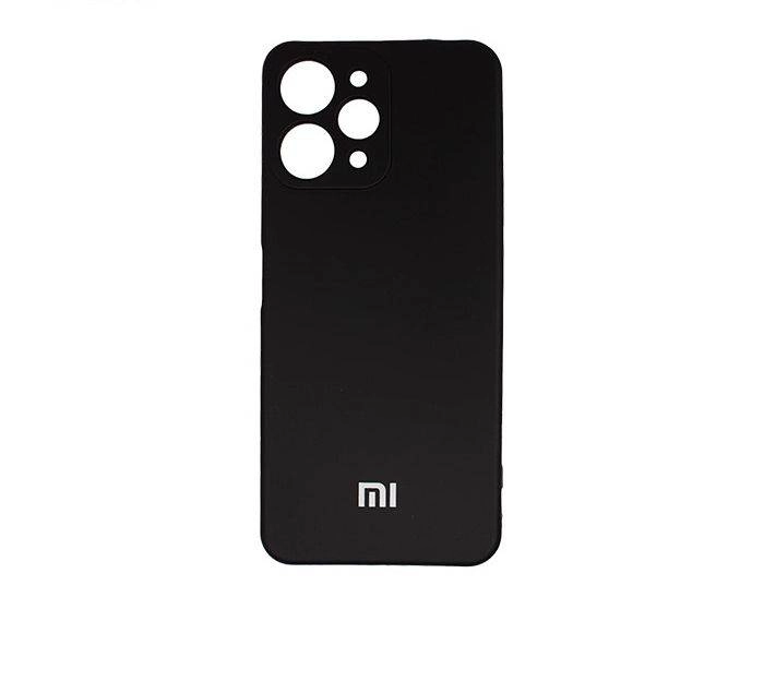 کاور سیلیکون اورجینال پاکنی گوشی Redmi 12 - صورتی کالباسی