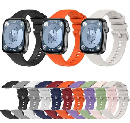 بند سیلیکونی ساعت هوشمند هواوی واچ فیت Watch Fit 3