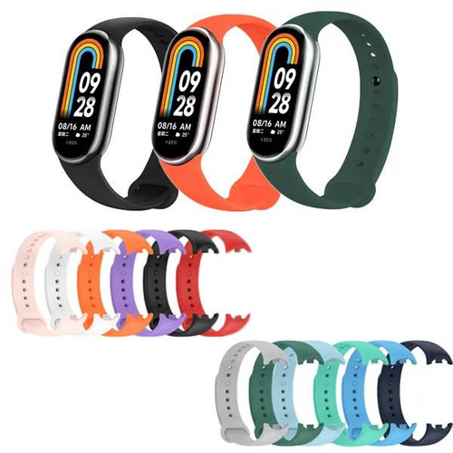 بند سیلیکونی رنگی Mi Band 10 (رنگبندی کامل)