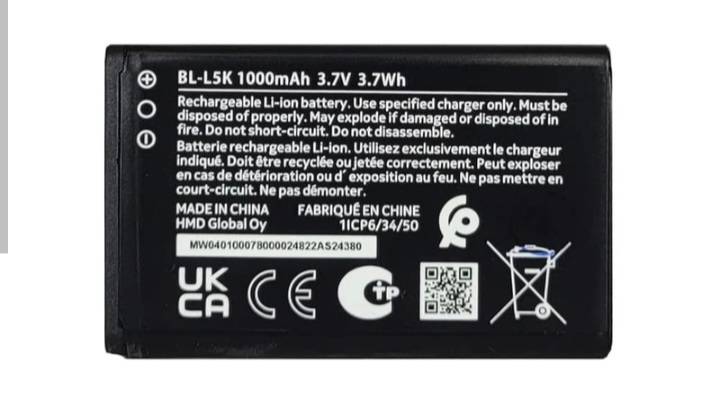 باتری گوشی نوکیا BL- L5K